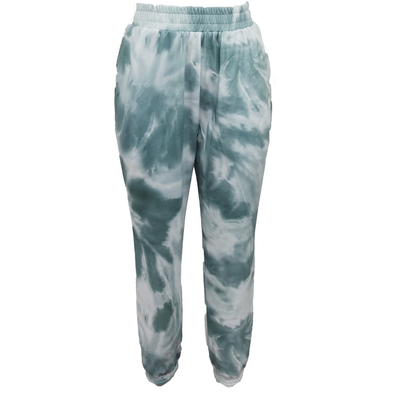 Ladies' tie-dye sports and leisure pants by FitiqueFit, casual wear with vibrant, colorful tie-dye pattern for relaxed style.