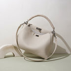 Motorcycle-style fashion large-capacity crossbody bag from LadyShow.Store showing its bold design and spacious interior.