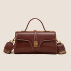 LadyShow.Store Niche Original High Sense luxury retro Cambridge messenger bag with adjustable strap and multiple compartments.