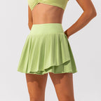 Nude Feel women's Pilates and yoga set by FitiqueFit, featuring a seamless nude activewear outfit for exercise and yoga sessions.