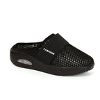 LadyShow.Store women's plus size lazy slippers with thick air-cushioned soles and one pedal design, ideal for comfortable indoor wear.