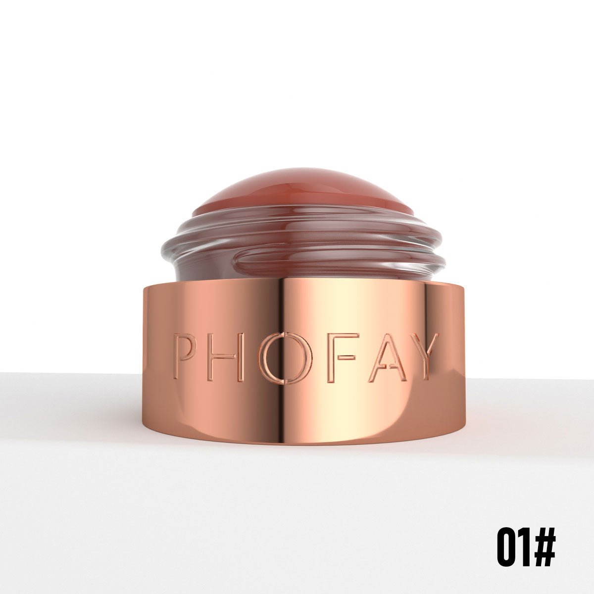 LadyShow.Store Phofay Mousse Blush Cream in shade 4, creamy blush with a soft, buildable texture for natural-looking color.