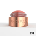 LadyShow.Store PHOFAY Mousse Blush Cream in shade 4, creamy blush with smooth texture and natural color, in a compact jar.