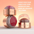 LadyShow.Store Phofay Mousse Blush Cream in shade 4, showcasing the soft, creamy blush formula in a compact container.