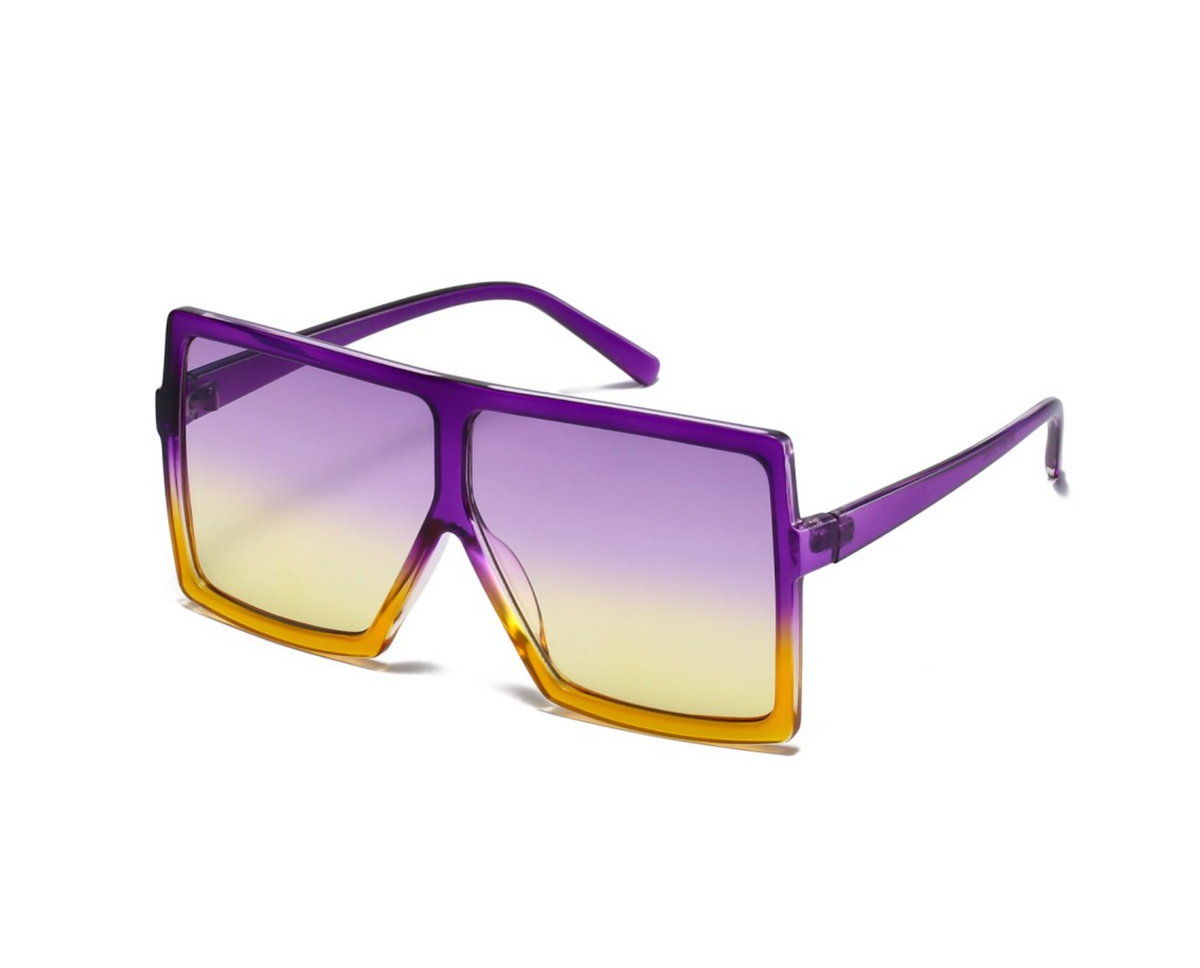 Purple Plush Fashion Hub Style 1669 sunglasses with sleek, modern design and tinted lenses for stylish sun protection.
