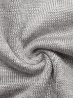 Women's ribbed long sleeve top and pleated knit skirt two-piece set, stylish women's apparel from Trendsi.