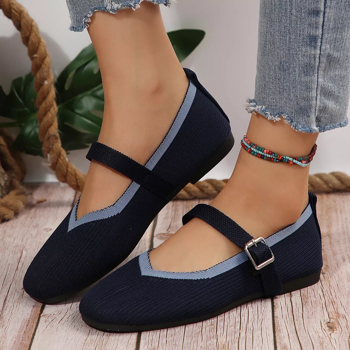 Women's breathable mesh slip-on walking sneakers by Plush Fashion Hub with round toes and lightweight casual design.