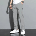 FitiqueFit slim fit stretch jogger pants with elastic waist, casualwear for comfortable, stylish everyday wear.