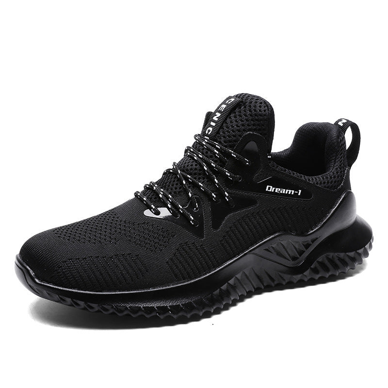 FitiqueFit breathable student running shoes, lightweight athletic footwear with mesh design for comfort and ventilation.