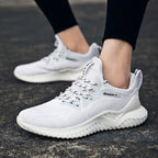 Lightweight FitiqueFit student breathable running shoes with mesh uppers and cushioned soles, ideal for active students.