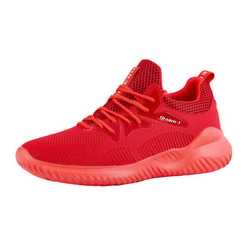 FitiqueFit breathable student running shoes with lightweight mesh design and cushioned soles for active wear.