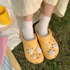 Women’s summer hole sandals from Trendy Attic Store01 featuring open-toe design and casual slip-on style.