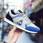 Trendy men's breathable sport casual running sneakers by LadyShow.Store, featuring lightweight design and comfortable fit.