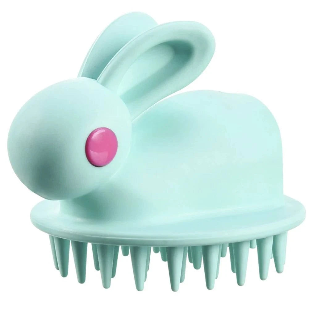 Silicone Shampoo Brush Head Scalp Massage Comb - Plush Fashions Shop 