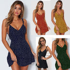 Women wearing a FitiqueFit summer beach sundress, casual summer fashion, lightweight and breezy for beach or casual outings.