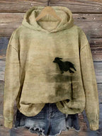 Women’s 3D digital print hoodie by FitiqueFit featuring casual graphic design and comfortable sweatshirt style.