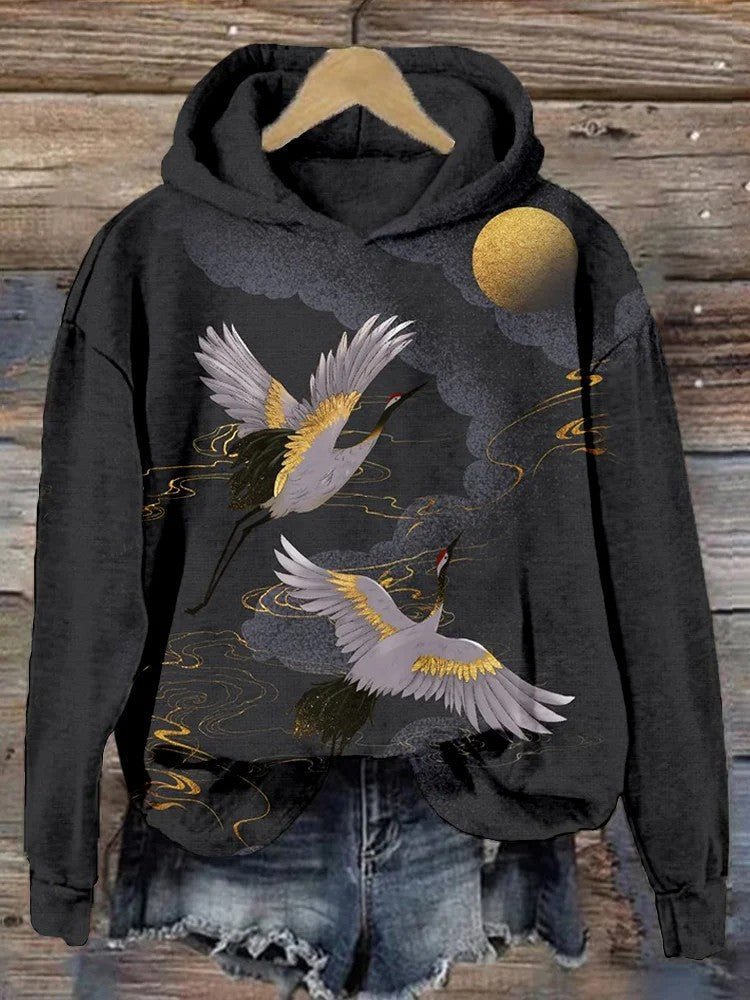 Women’s 3D digital print hoodie by FitiqueFit featuring a casual graphic design and comfortable sweatshirt style.