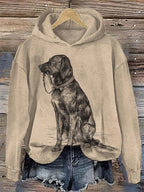 Women’s FitiqueFit 3D digital print hoodie featuring a casual graphic design and comfortable sweatshirt fit.