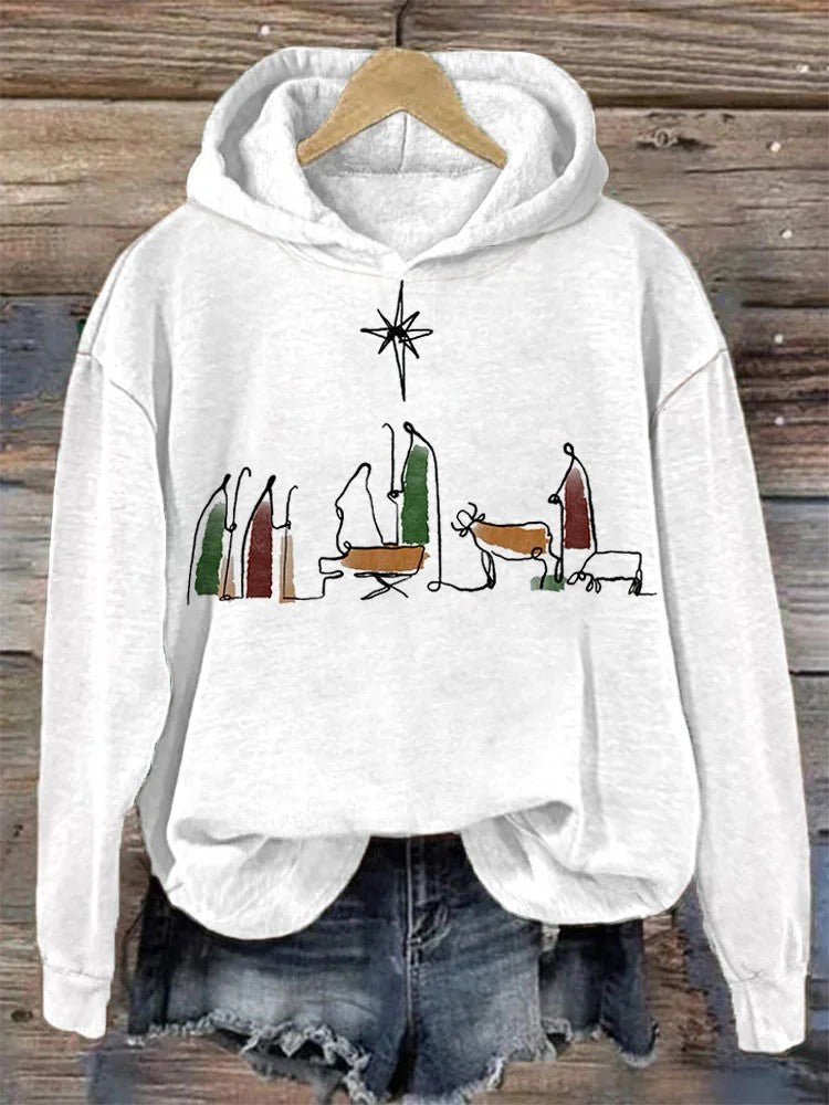 Women’s 3D digital print hoodie by FitiqueFit featuring casual graphic design and comfortable sweatshirt style.
