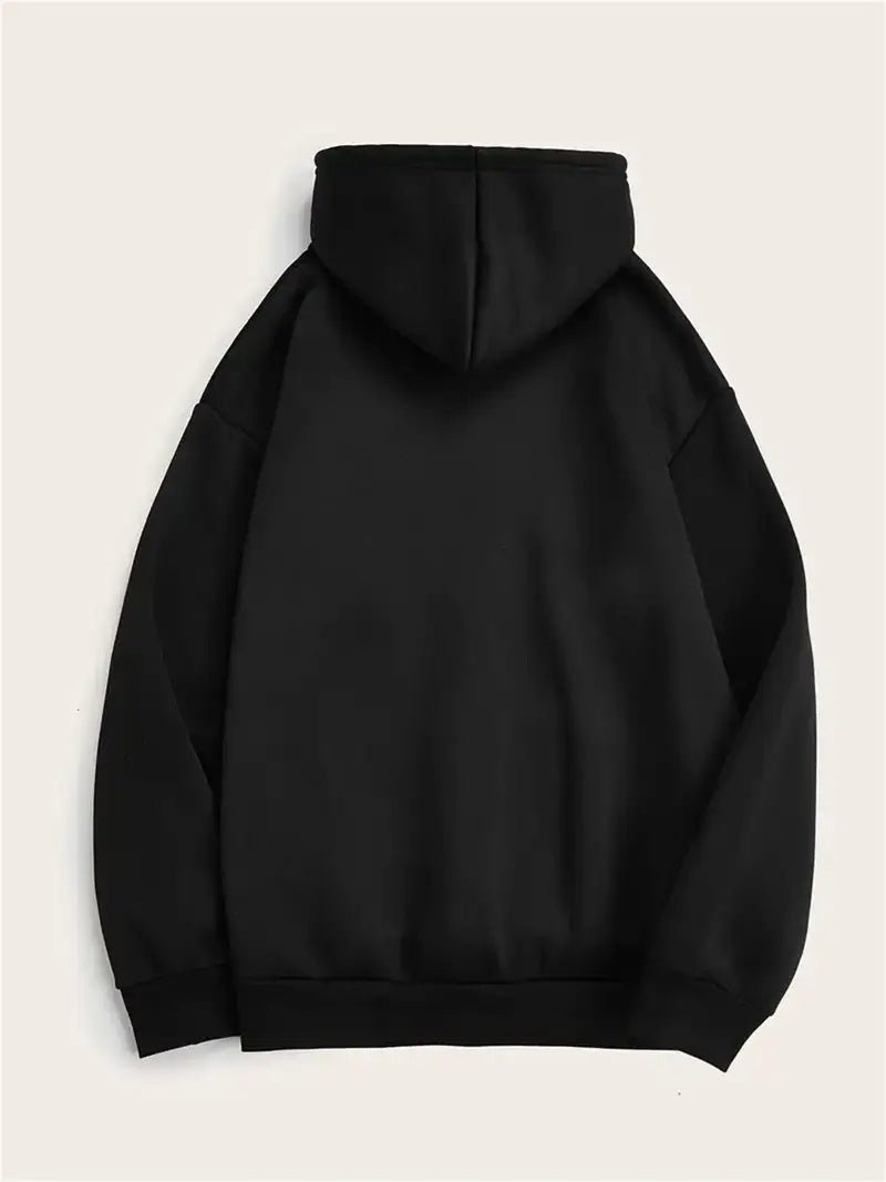 Women’s geometric Christmas hoodie by FitiqueFit, casual loose-fit streetwear pullover with festive geometric patterns.