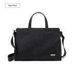 LadyShow.Store women's laptop bag, casual business tote with large capacity, featuring sturdy handles and multiple compartments.
