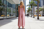 Women’s long-sleeve waist-cinching flared pants set by FitiqueFit, featuring a stylish casualwear look with a fitted top and flared pants.