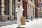 Women’s loose long batwing sleeve dress from FitiqueFit, casualwear with relaxed fit and flowing silhouette.