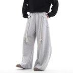 Women’s retro loose fit sweatpants by FitiqueFit, casualwear with relaxed style and comfortable fit, shown in a natural pose.