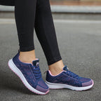 Women's lightweight breathable sports sneakers by FitiqueFit, designed for running and active wear.