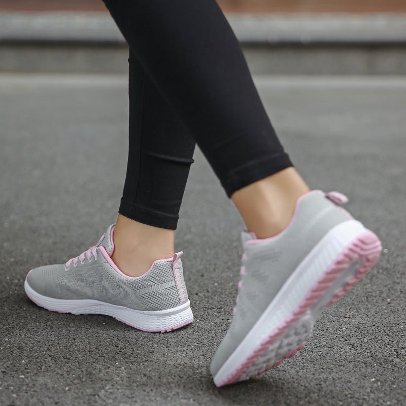 Women's lightweight breathable sports sneakers by FitiqueFit, designed for running and athletic activities.