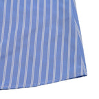 Women’s striped tie-front puff sleeve mini dress by FitiqueFit, showcasing a casual wear style with a fitted waist and stylish puff sleeves.