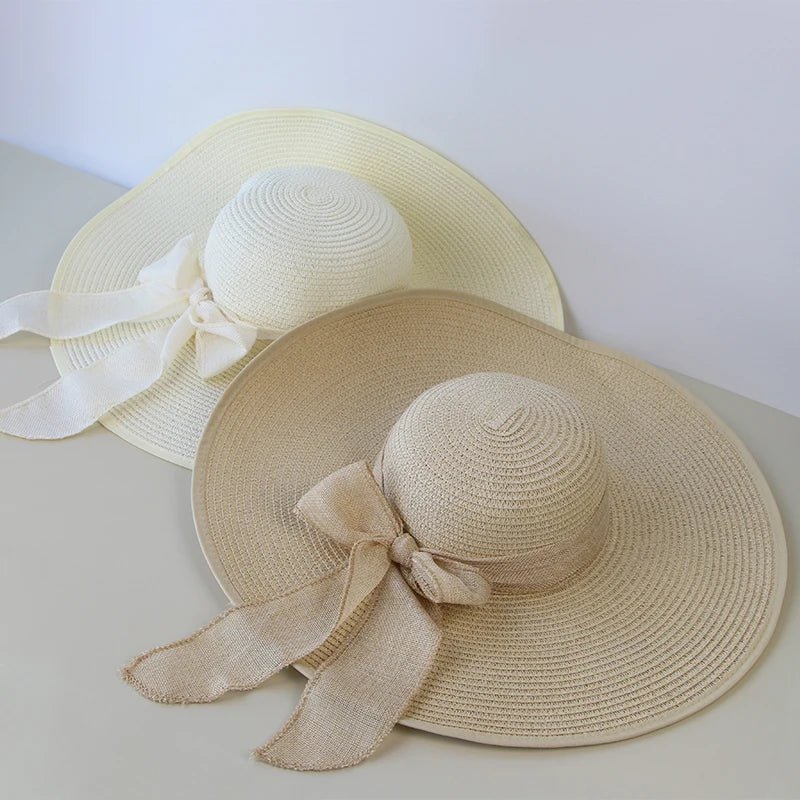 Women’s summer straw hat by FitiqueFit featuring a wide brim and woven design, perfect for sun protection and stylish summer wear.