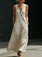 Women’s V-neck crossover shirt and wide-leg pants set by Plush Fashion Hub, featuring a stylish casualwear look.