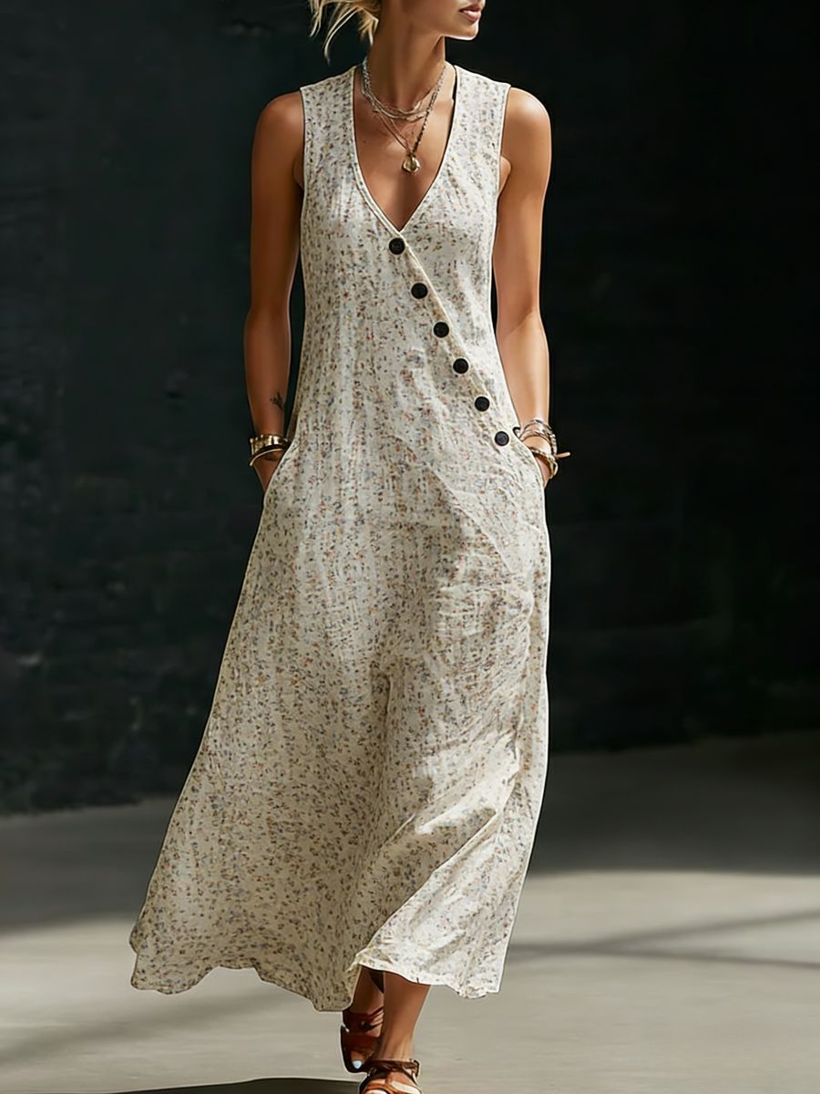 Women’s V-neck crossover shirt and wide-leg pants set by Plush Fashion Hub, featuring a stylish casualwear look.