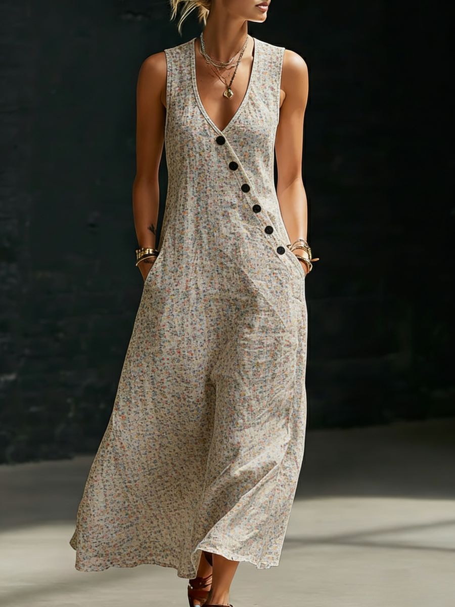 Women's V-neck cross-over shirt and wide-leg pants set by Plush Fashion Hub, casualwear with stylish and comfortable fit.
