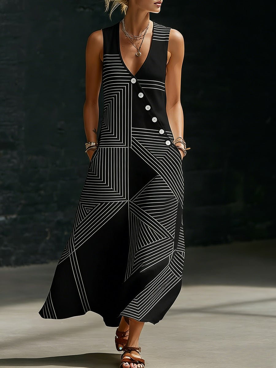 Women’s V-neck crossover shirt and wide-leg pants casualwear set by Plush Fashion Hub, styled together in a relaxed, comfortable look.