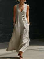 Women's V-neck cross-over shirt and wide-leg pants set by Plush Fashion Hub, casualwear ensemble, front view of the stylish outfit.