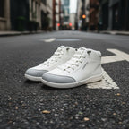 Women’s wide toe slip-on flats by FitiqueFit, casual and comfortable footwear with a sporty design and easy slip-on style.