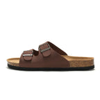 Men's cork slippers and women's beach sandals from Trendy Attic Store01, featuring comfortable slip-on design and natural cork material.